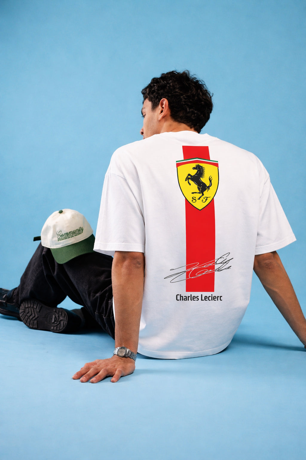 Charles Leclerc In Ferrari