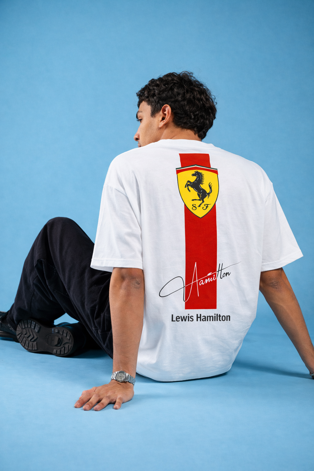 Lewis In Ferrari Edition